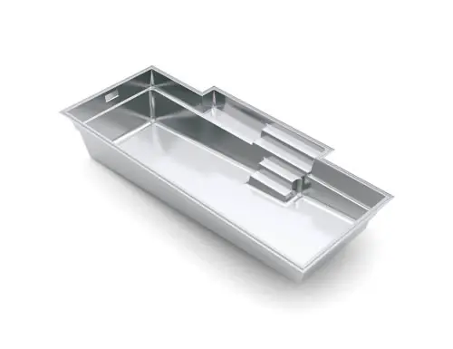 Elegance-33 The Elegance™ Fiberglass Pool 3D image