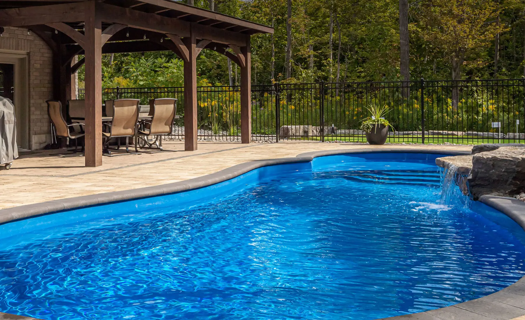 The Leisure Pools fiberglass pool gallery